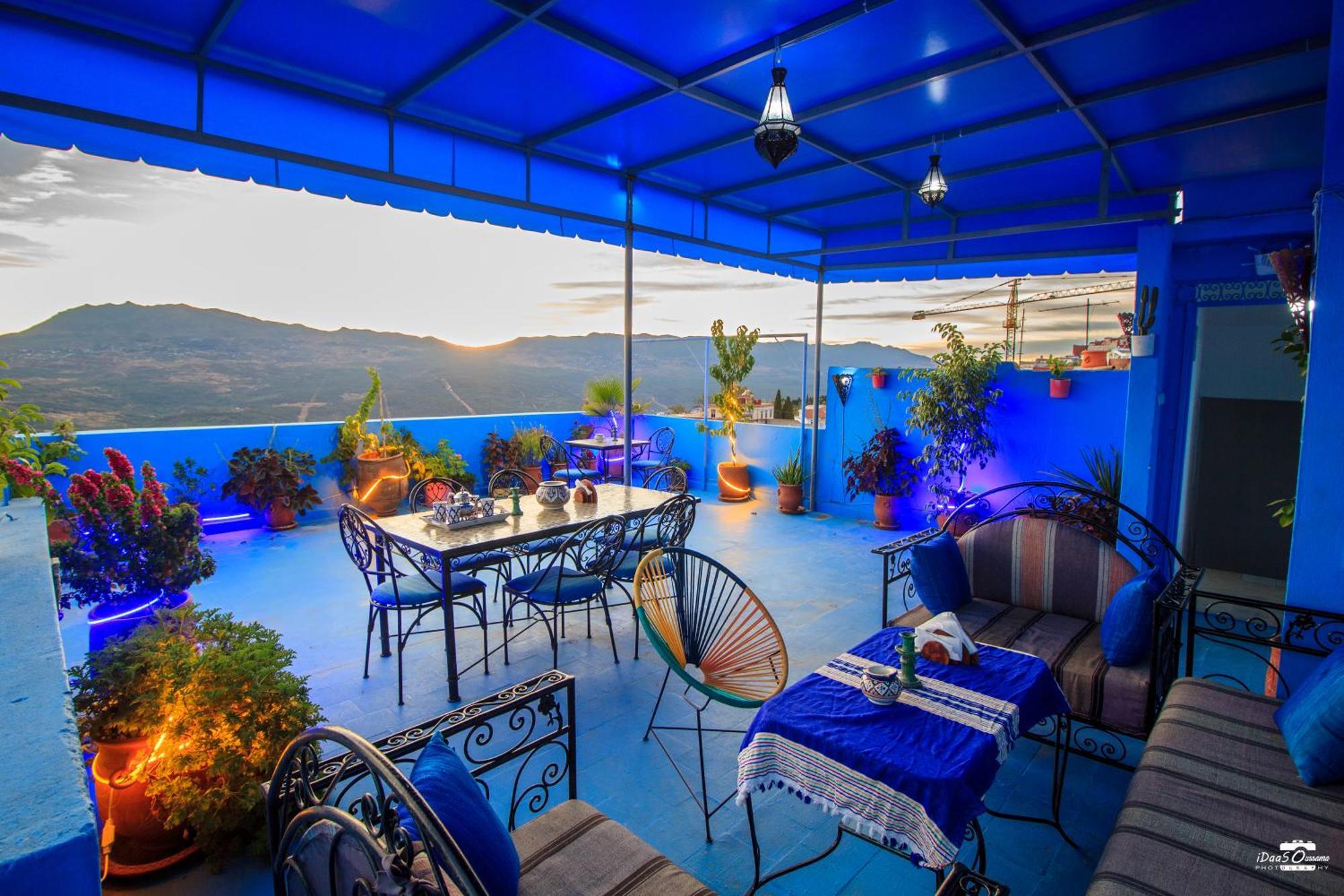 Appartement Casa Voyager 'Secret Garden Terrace' à Chefchaouen Extérieur photo