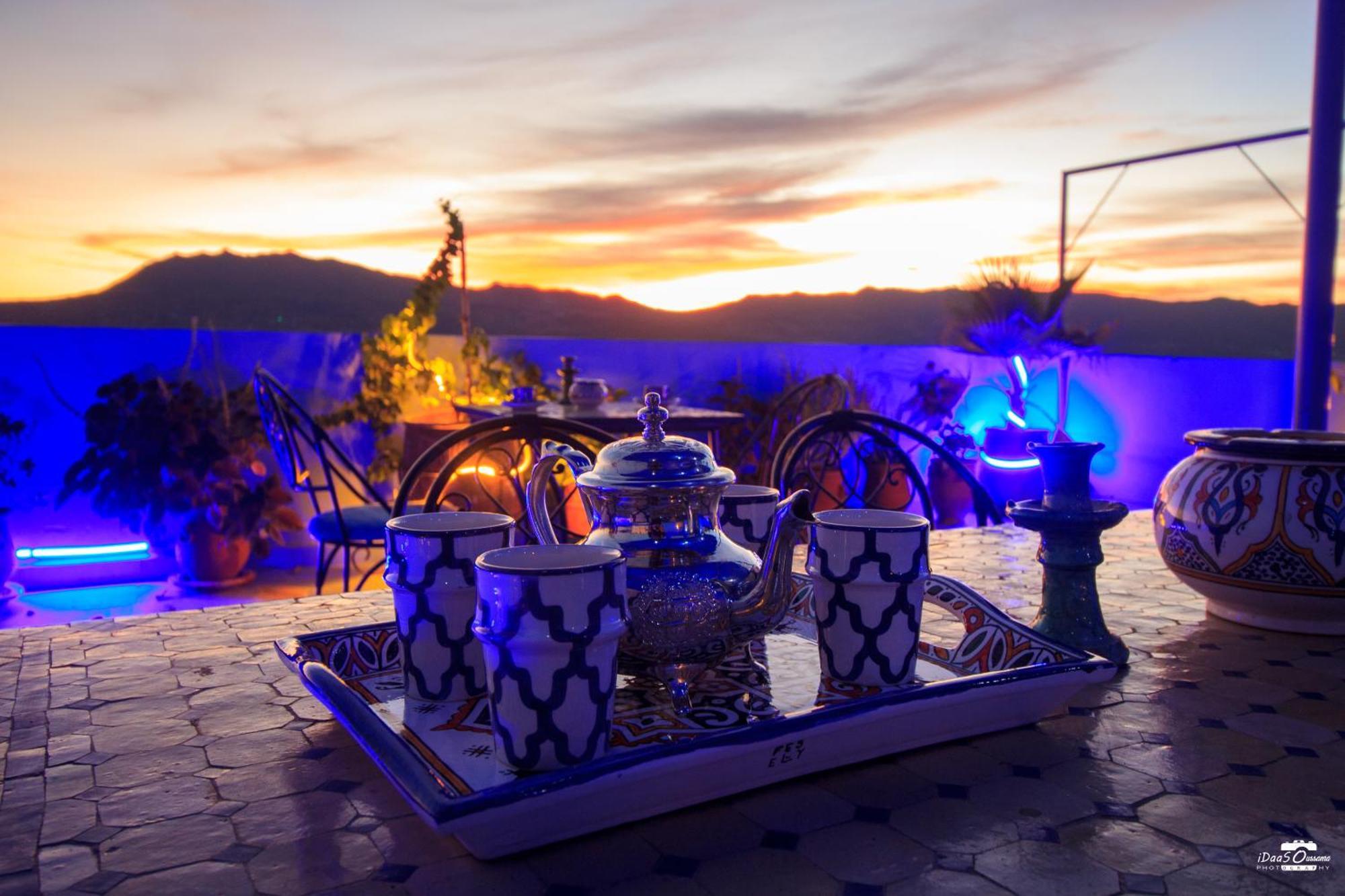 Appartement Casa Voyager 'Secret Garden Terrace' à Chefchaouen Extérieur photo